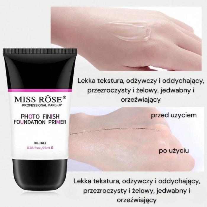 Baza pod makijaż wygładzająca – SILIKONOWY PRIMER