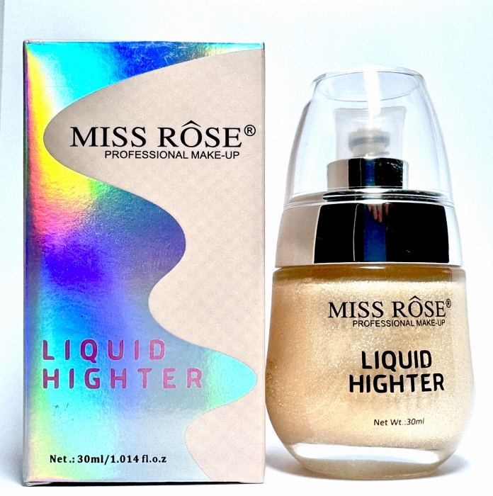 Rozświetlacz w płynie Miss Rose