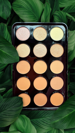 Paleta 15 odcieni do konturowania twarzy