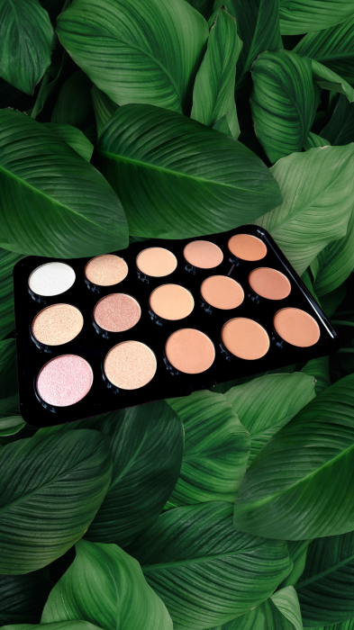 Paleta 15 odcieni do konturowania twarzy
