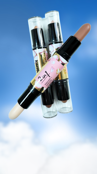 Sztyft Karite konturujący do twarzy 2 w 1