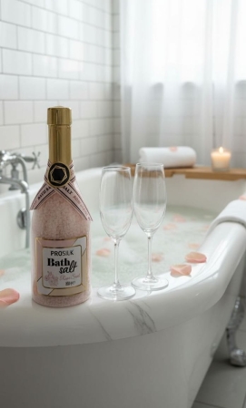 Sól do kąpieli - Różany Szampan dla Twojej Kąpieli