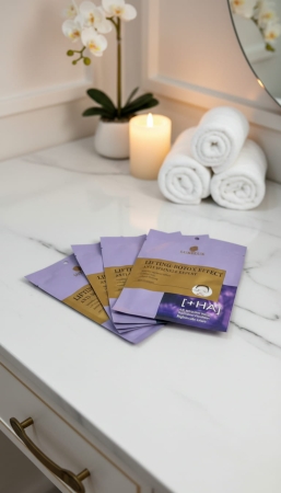 Ekspercka Maska Przeciwstarzeniowa z Kwasem Hialuronowym - Luxelux