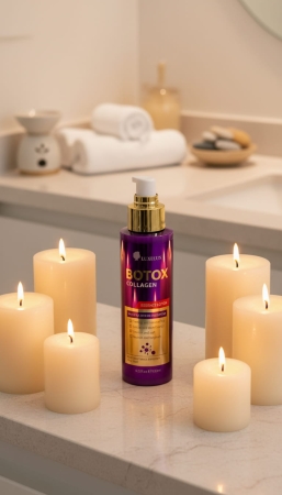 Odmładzająca Emulsja z Kolagenem i Keratyną - LUXELUX